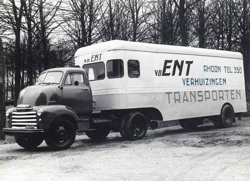 100 jaar Van der Ent Top Movers, zo begon het.... 100 jaar Van der Ent Top Movers, zo begon het...